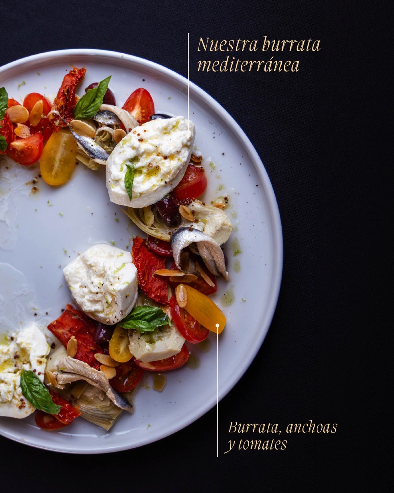 Burrata mediterránea
